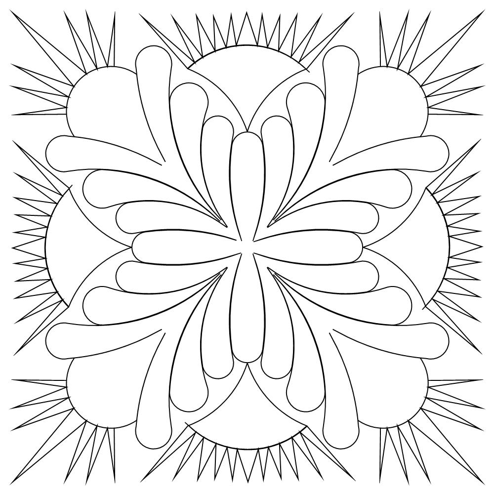 sawtooth star 012 Digital Pattern Sweet Dreams Quilt Studio Digital